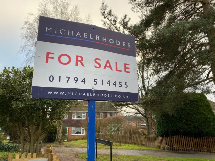 FOR SALE sign